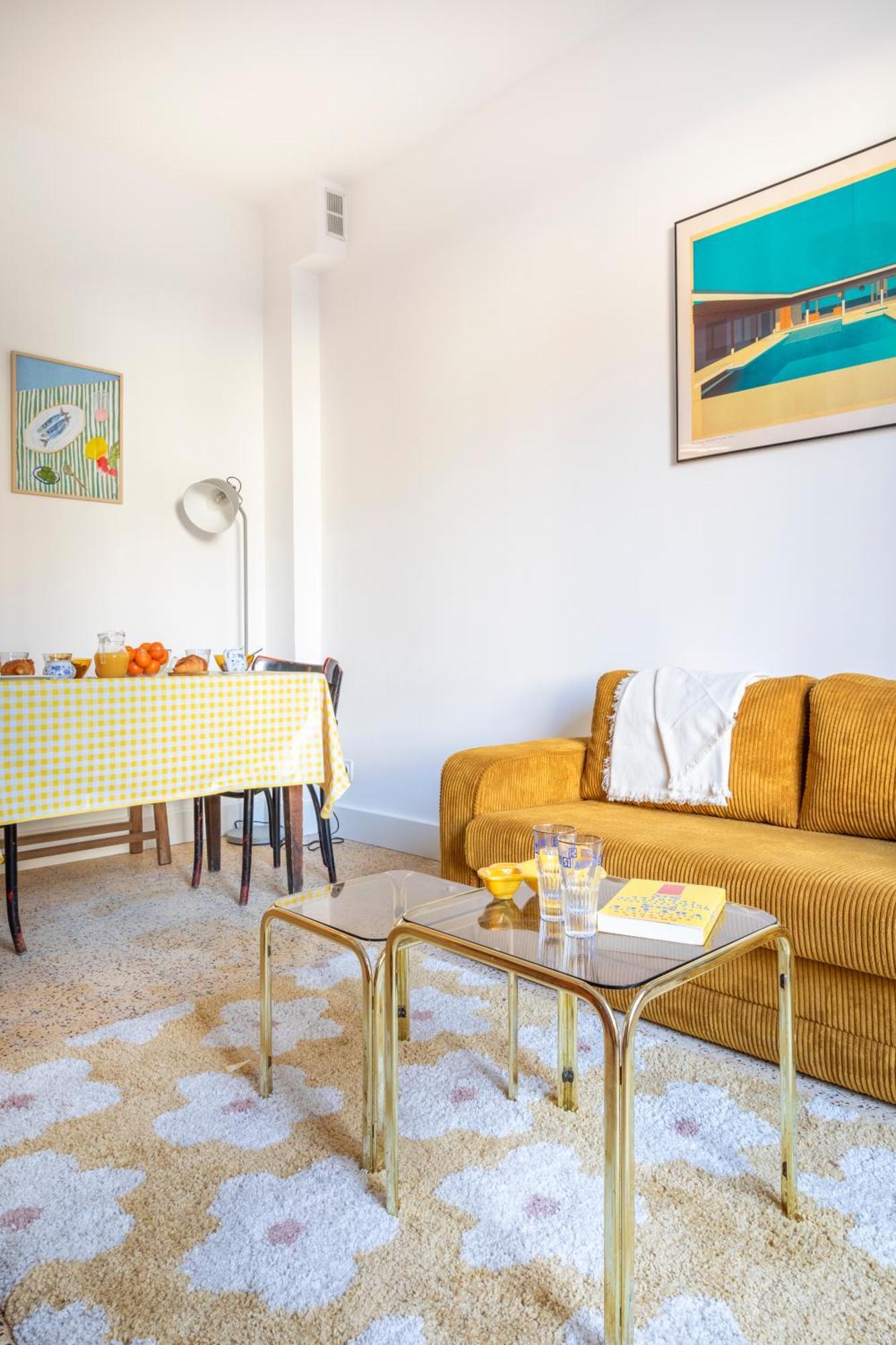 Petit Jaune, T2 Centre Ville Marseille Avec Balcon Exterior photo